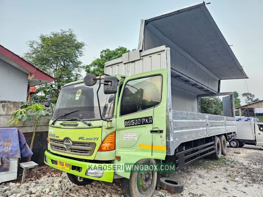 bengkel service perbaikan reparasi karoseri wingbox